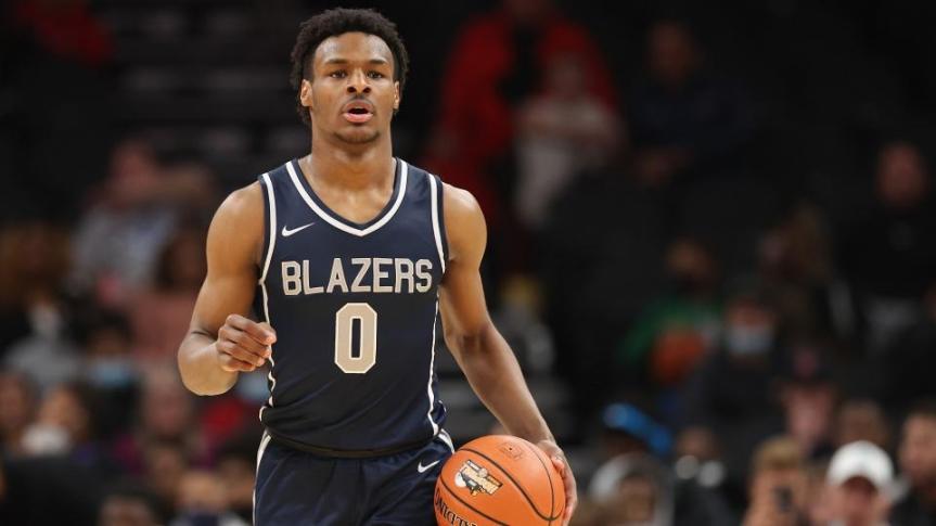 Bronny James Released from ICU After Terrifying Collapse at&nbsp;Practice