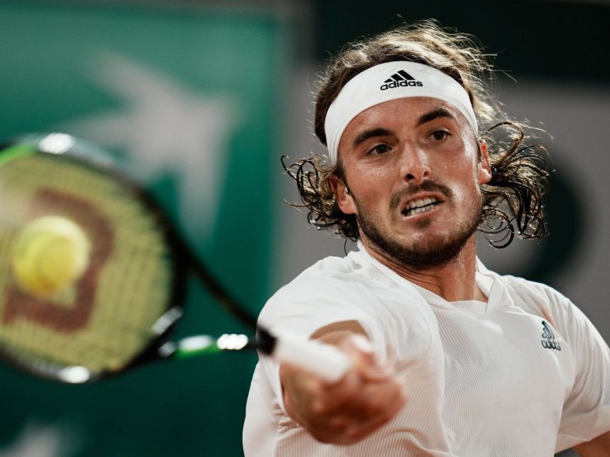 Stefanos Tsitsipas Advances with Confidence in Impressive Win over Laslo&nbsp;Djere
