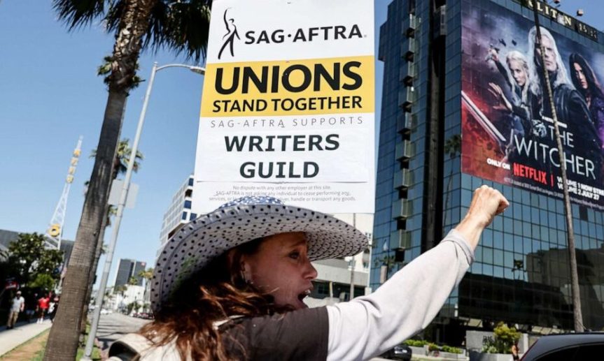 Writers Guild and SAGAFTRA on&nbsp;Strike