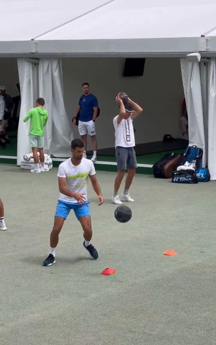 Wimbledon Day 1: Novak Djokovic and Iga&nbsp;Swiatek