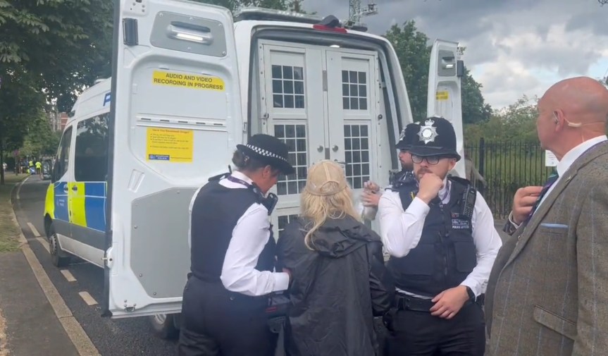 Just Stop Oil Protesters Interrupt Wimbledon Match on Court&nbsp;18