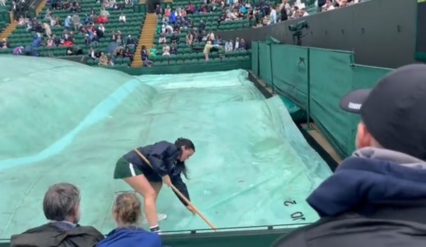 Wimbledon Faces Hurdles in Tackling Rain and Scheduling&nbsp;Woes