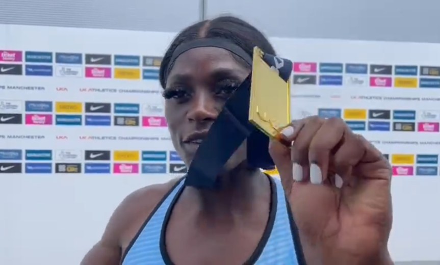 Daryll Neita Shines With Record-Breaking Victory in the Women’s 200m at UK Athletics&nbsp;Championships