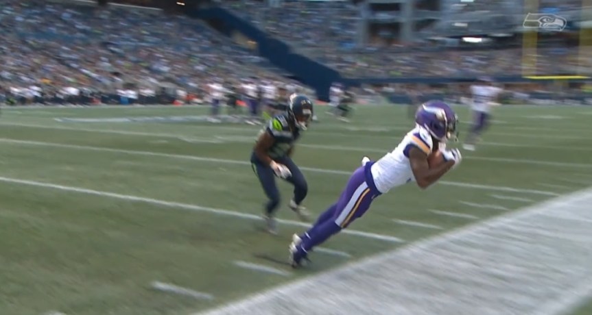 Jordan Addison’s Spectacular Catch Leaves No Doubt that A Star is&nbsp;Born