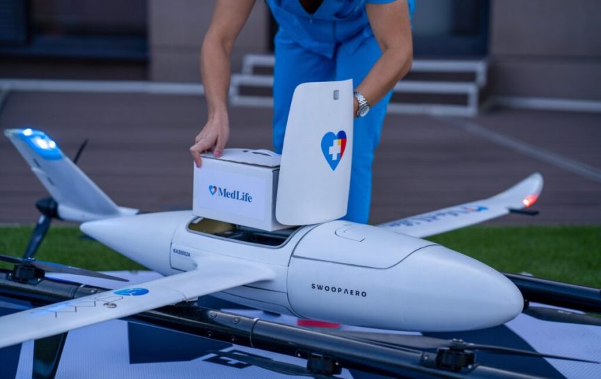MedLife Introduces Groundbreaking Drone Transport System for Medical&nbsp;Samples