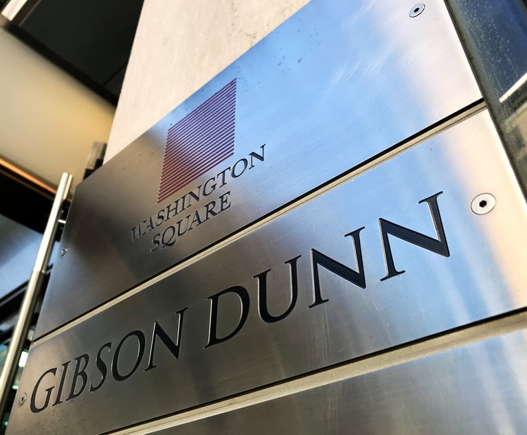 Ex-Visiting Attorney at Gibson Dunn Pleads Guilty to Insider&nbsp;Trading