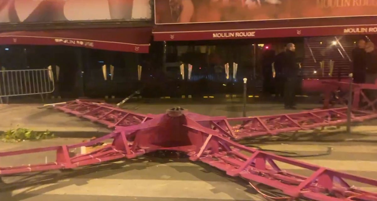 The Unexpected Collapse of Paris’ Iconic Moulin Rouge Windmill Surprises the City